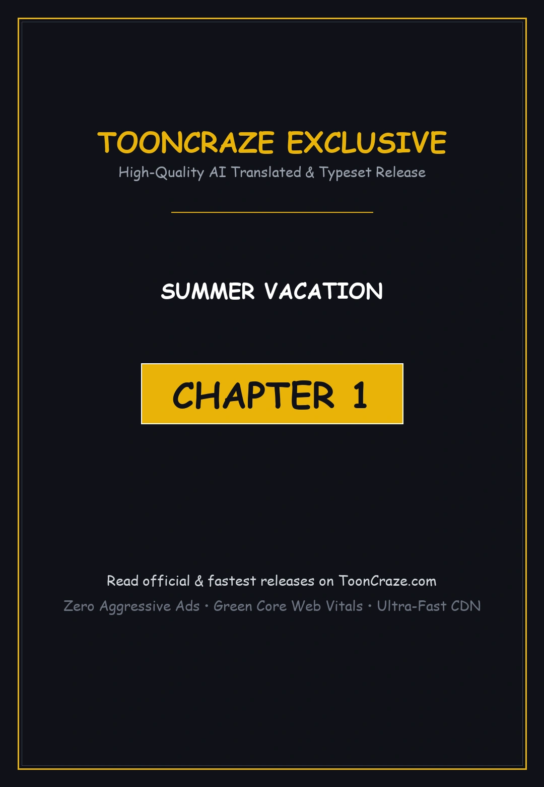 Summer Vacation Episode 1 - Page 1