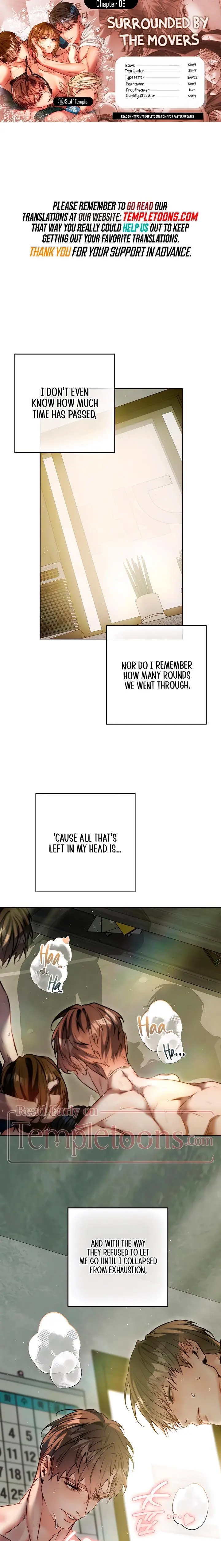 Surrounded by Moving Company Workers Episode 6 - Page 1