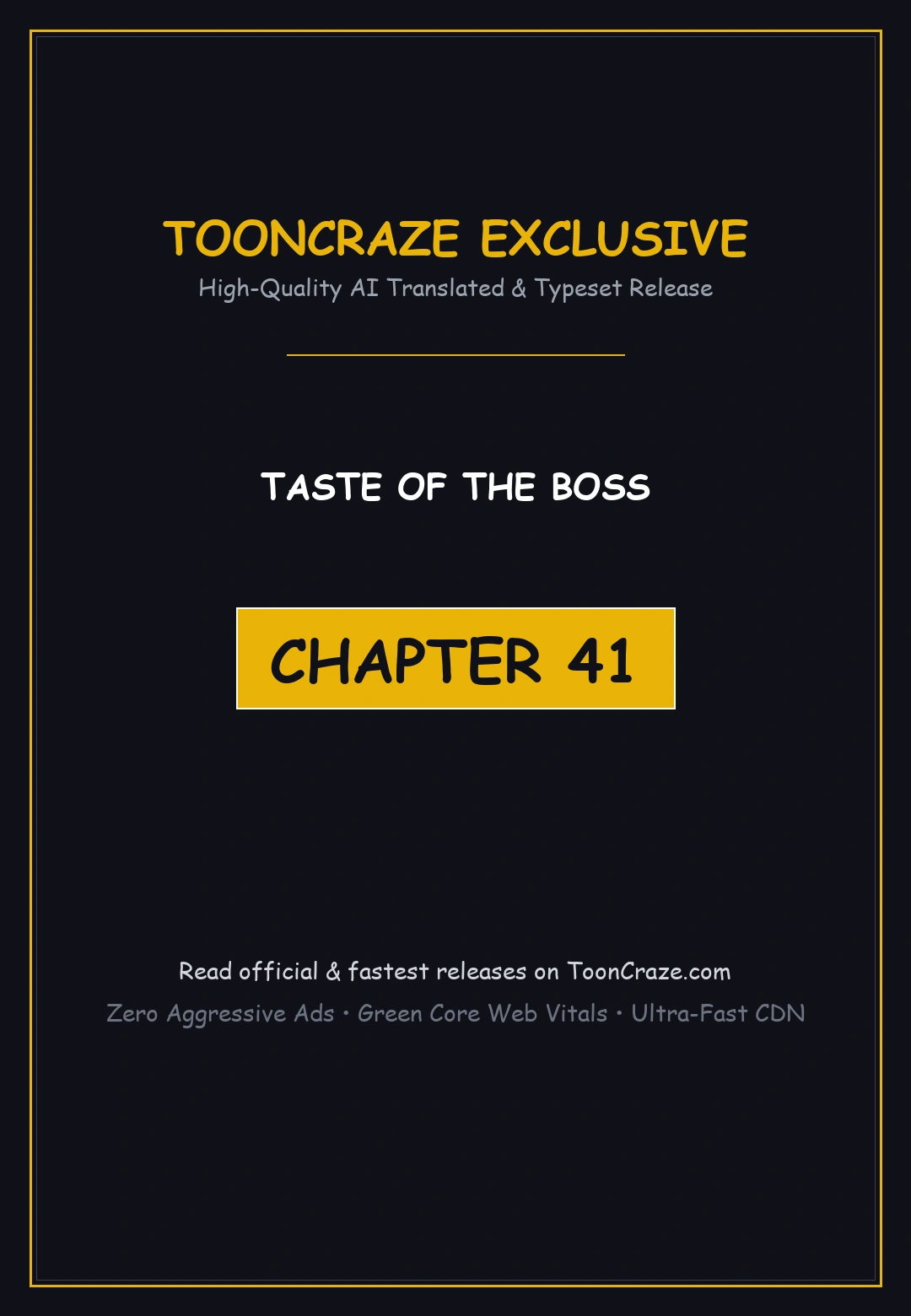 Taste Of The Boss Episode 41 - Page 1