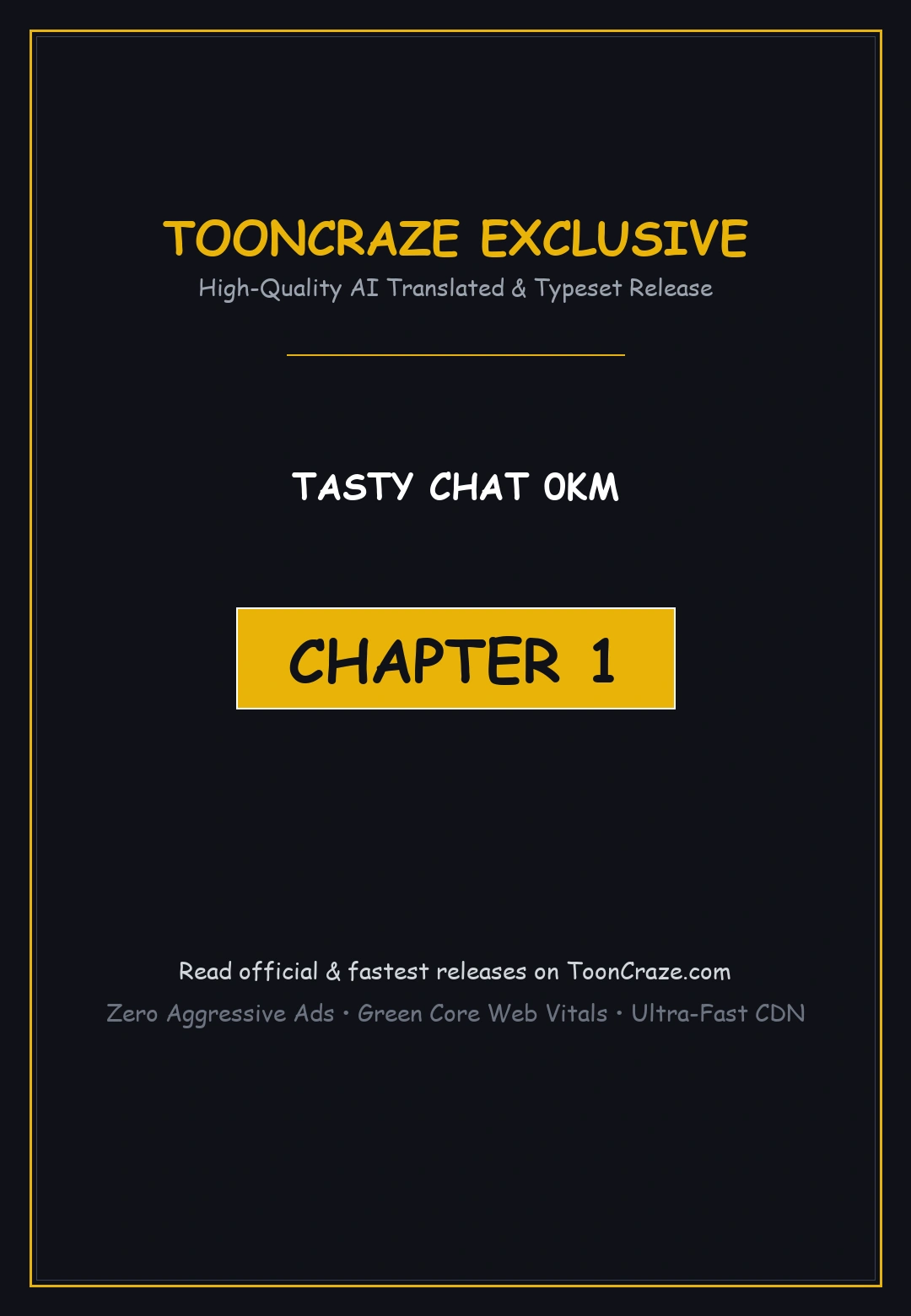 Tasty Chat 0km Episode 1 - Page 1