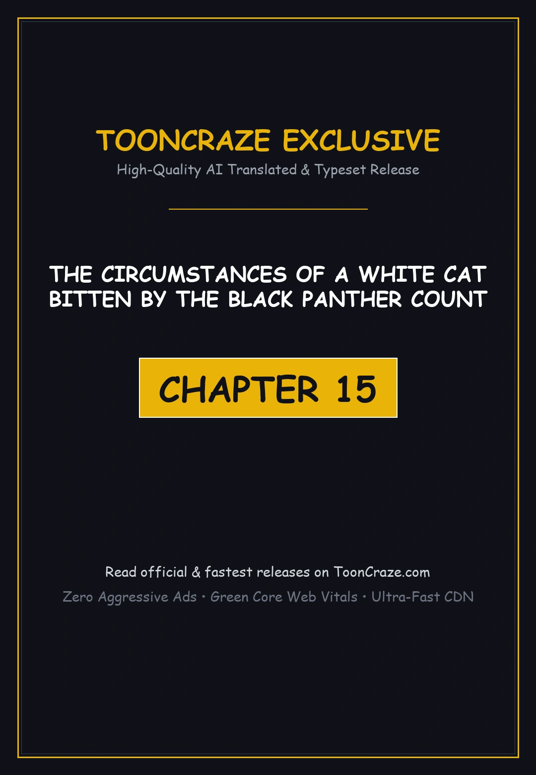 The Circumstances of a White Cat Bitten by the Black Panther Count Episode 15 - Page 1