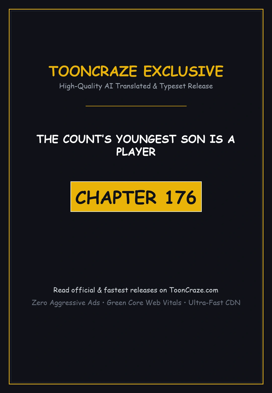 The Count’s Youngest Son Is a Player Episode 176 - Page 1