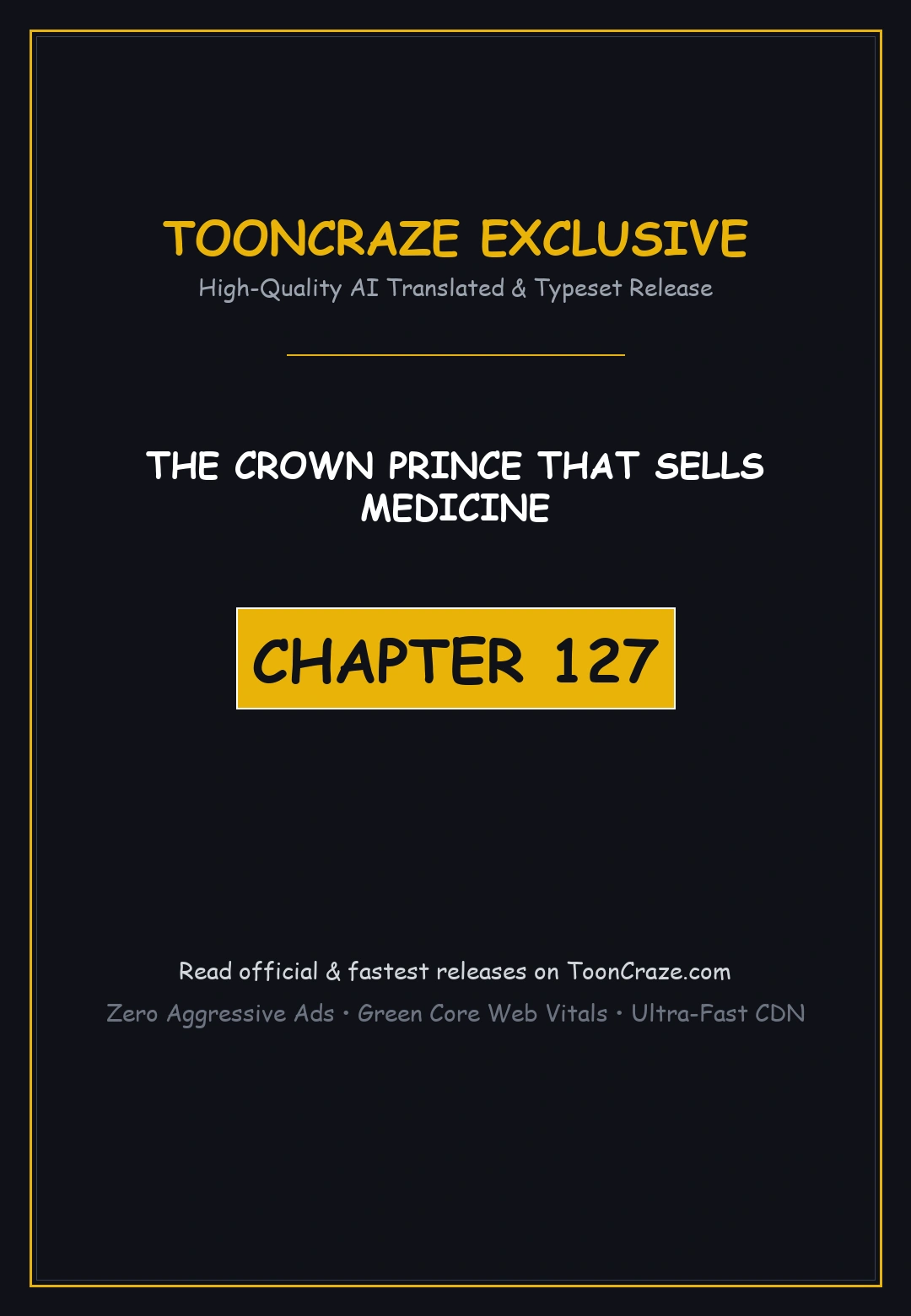 The Crown Prince That Sells Medicine Episode 127 - Page 1