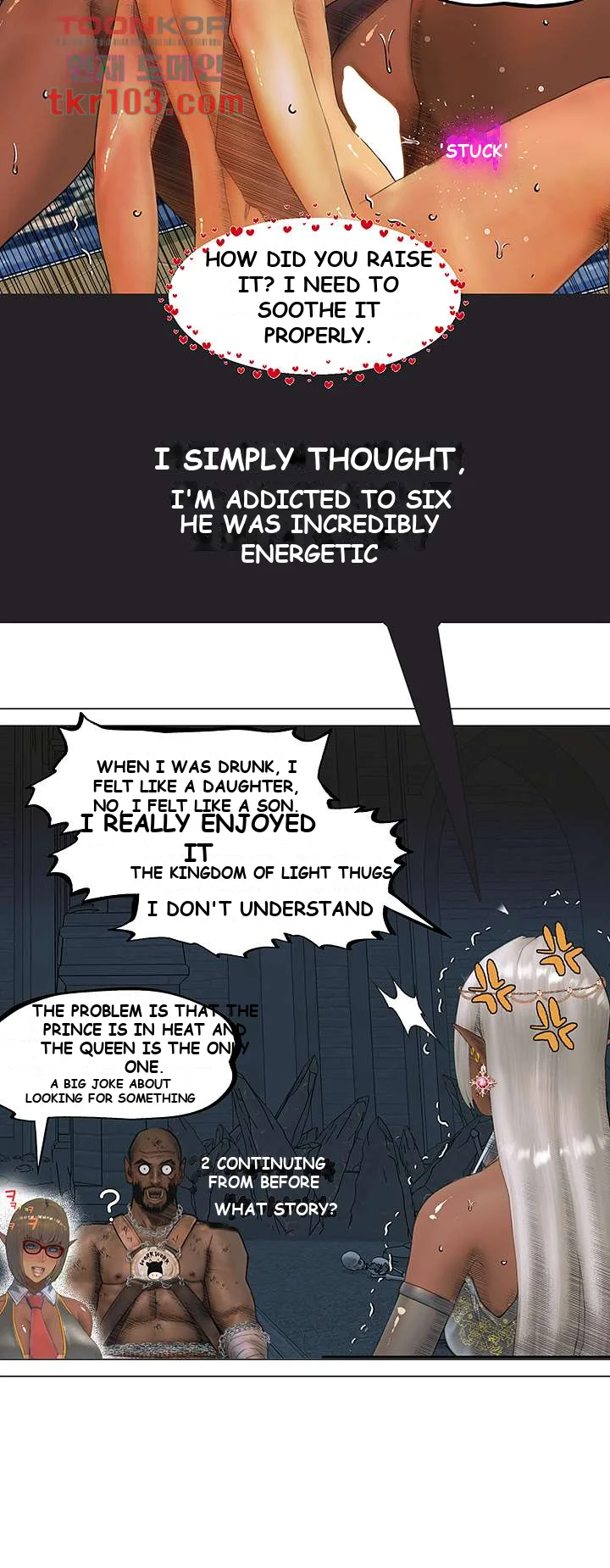 The DARK ELF QUEEN and the SLAVE ORC Episode 1 - Page 23