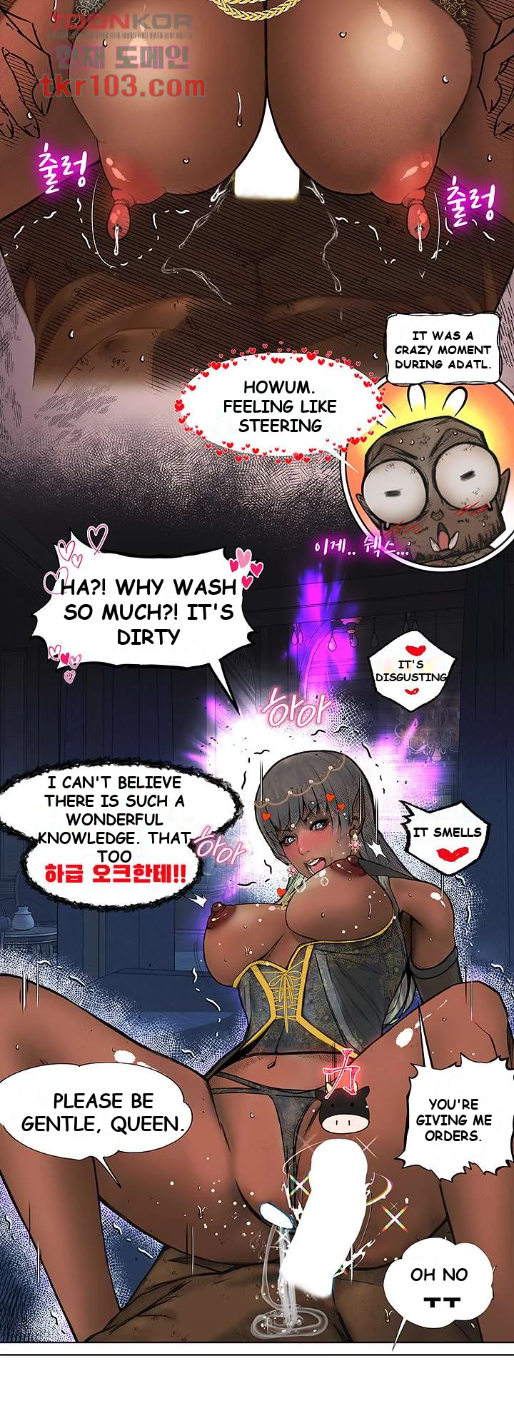The DARK ELF QUEEN and the SLAVE ORC Episode 1 - Page 32