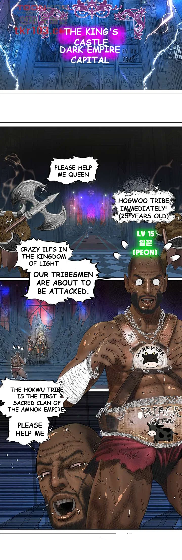 The DARK ELF QUEEN and the SLAVE ORC Episode 1 - Page 4