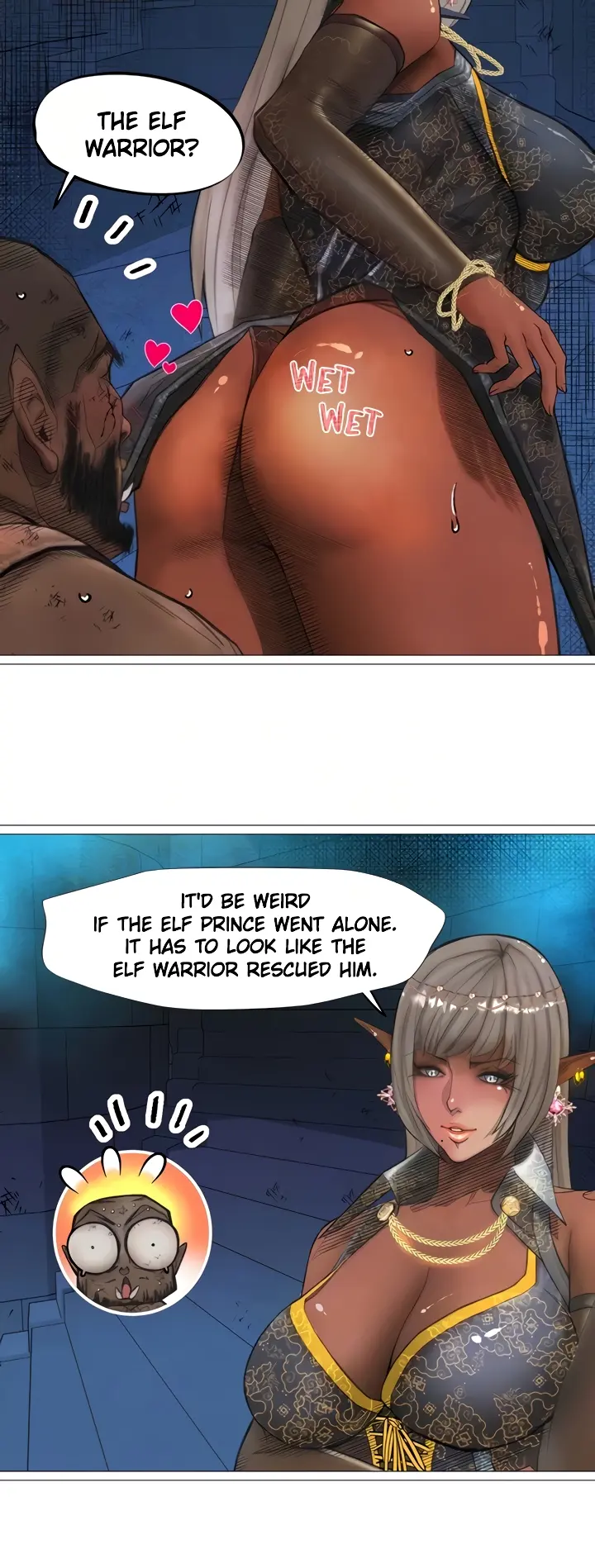 The DARK ELF QUEEN and the SLAVE ORC Episode 25 - Page 15