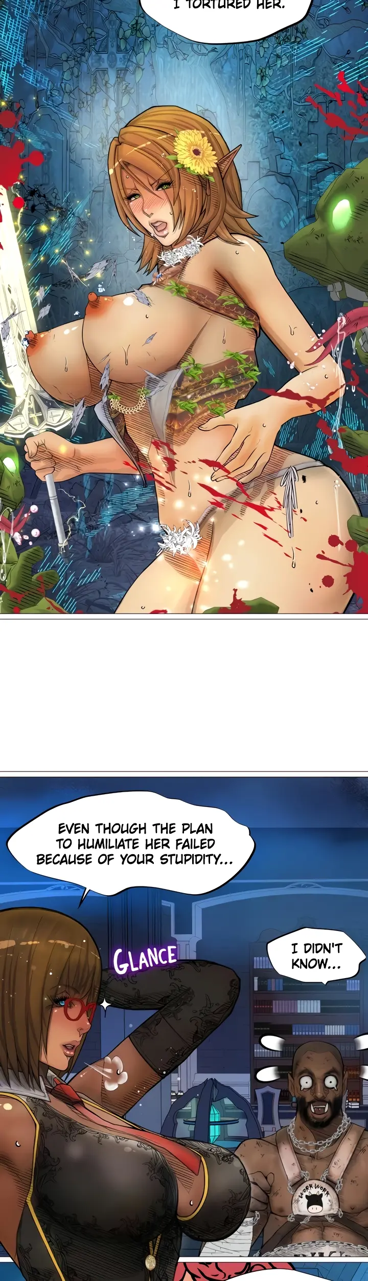 The DARK ELF QUEEN and the SLAVE ORC Episode 25 - Page 27