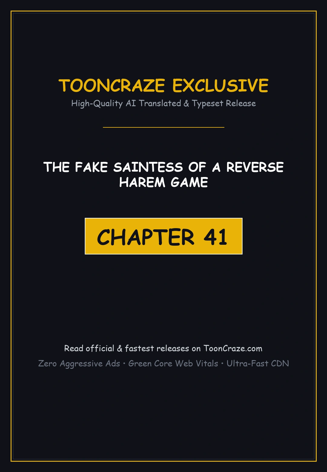 The Fake Saintess of a Reverse Harem Game Episode 41 - Page 1
