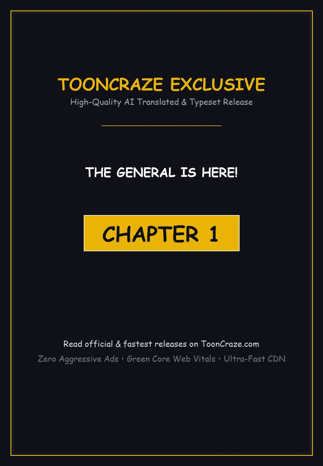 The General is Here! Episode 1 - Page 1