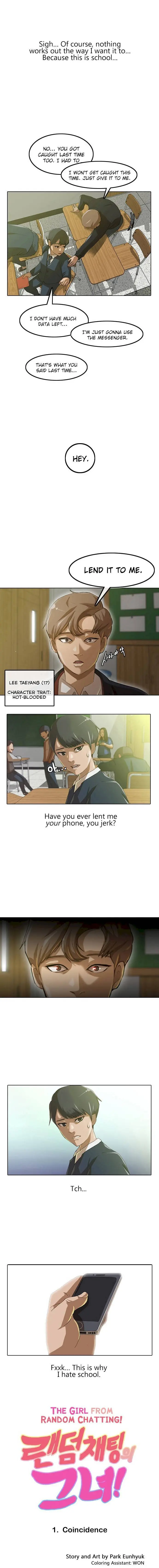 The Girl from Random Chatting Episode 1 - Page 2