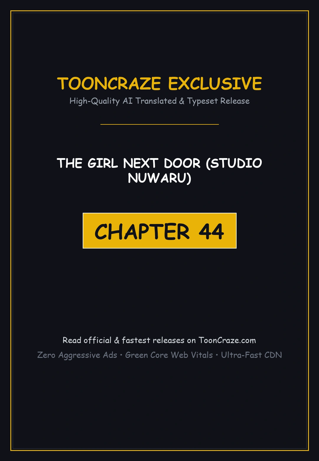 The Girl Next Door (Studio Nuwaru) Episode 44 - Page 1