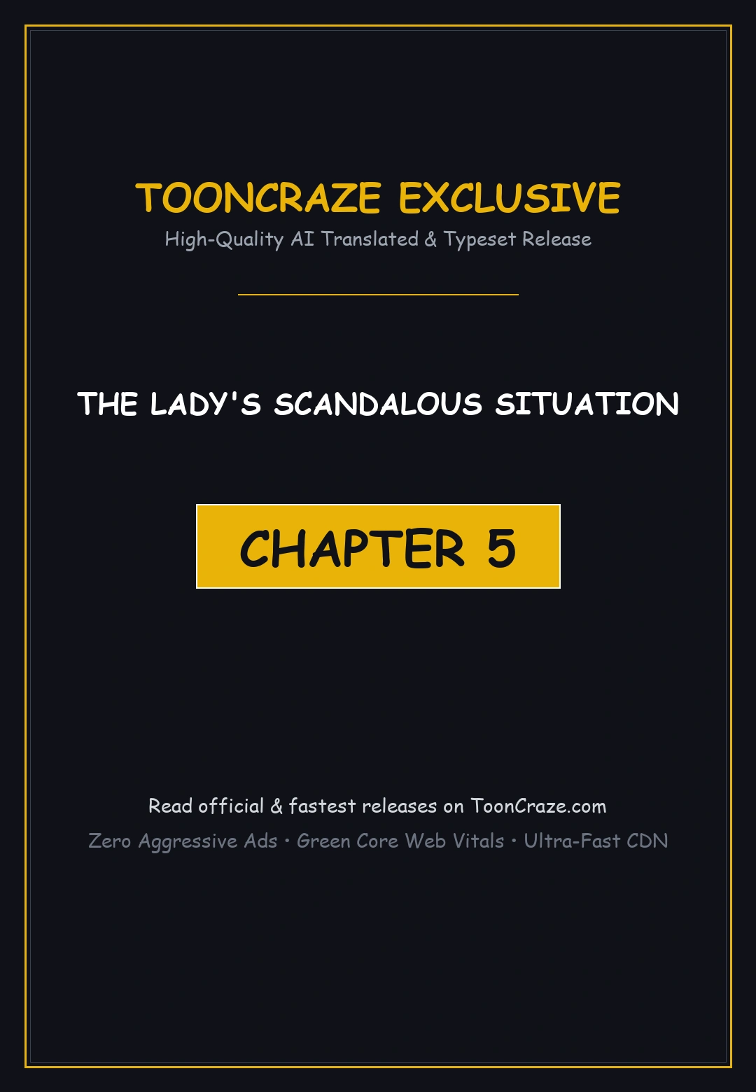 The Lady's Scandalous Situation Episode 5 - Page 1