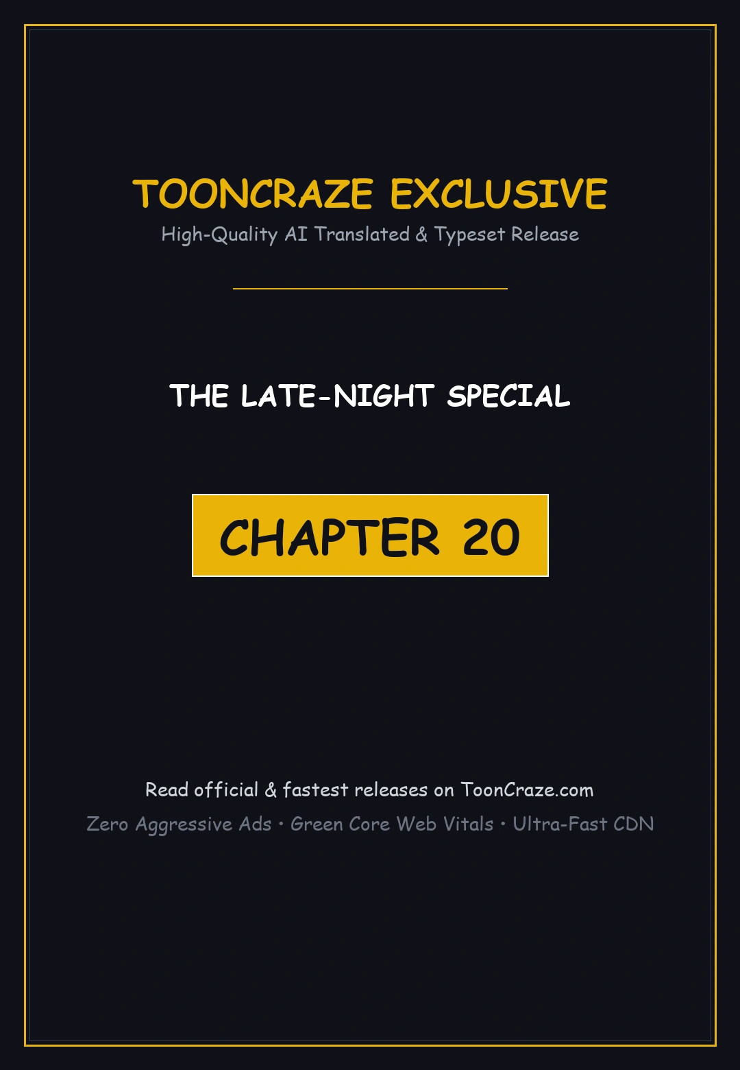 The Late-Night Special Episode 20 - Page 1