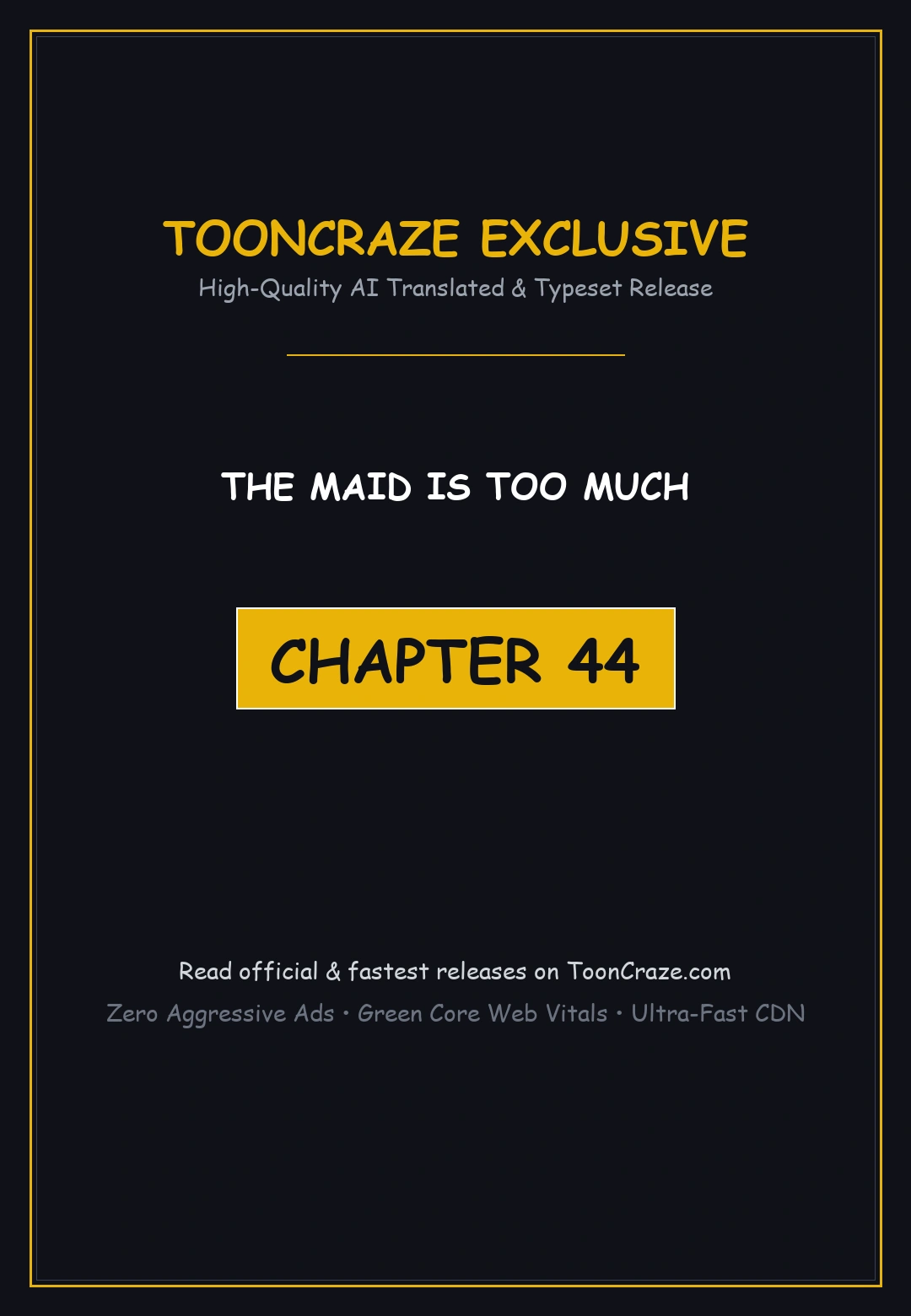 The Maid Is Too Much Episode 44 - Page 1