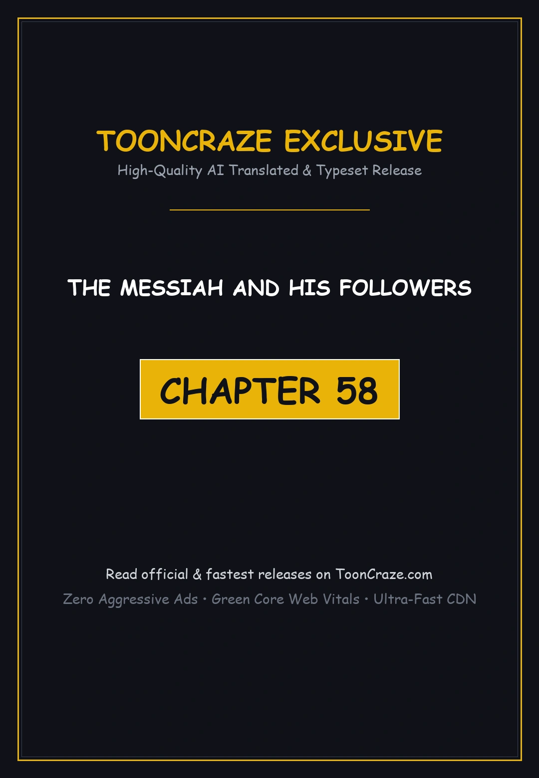 The Messiah and His Followers Episode 58 - Page 1