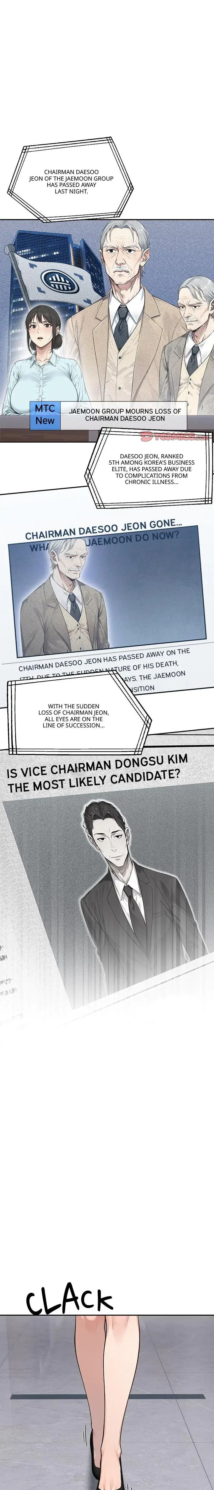 The New CEO's Management Diaries Episode 1 - Page 1