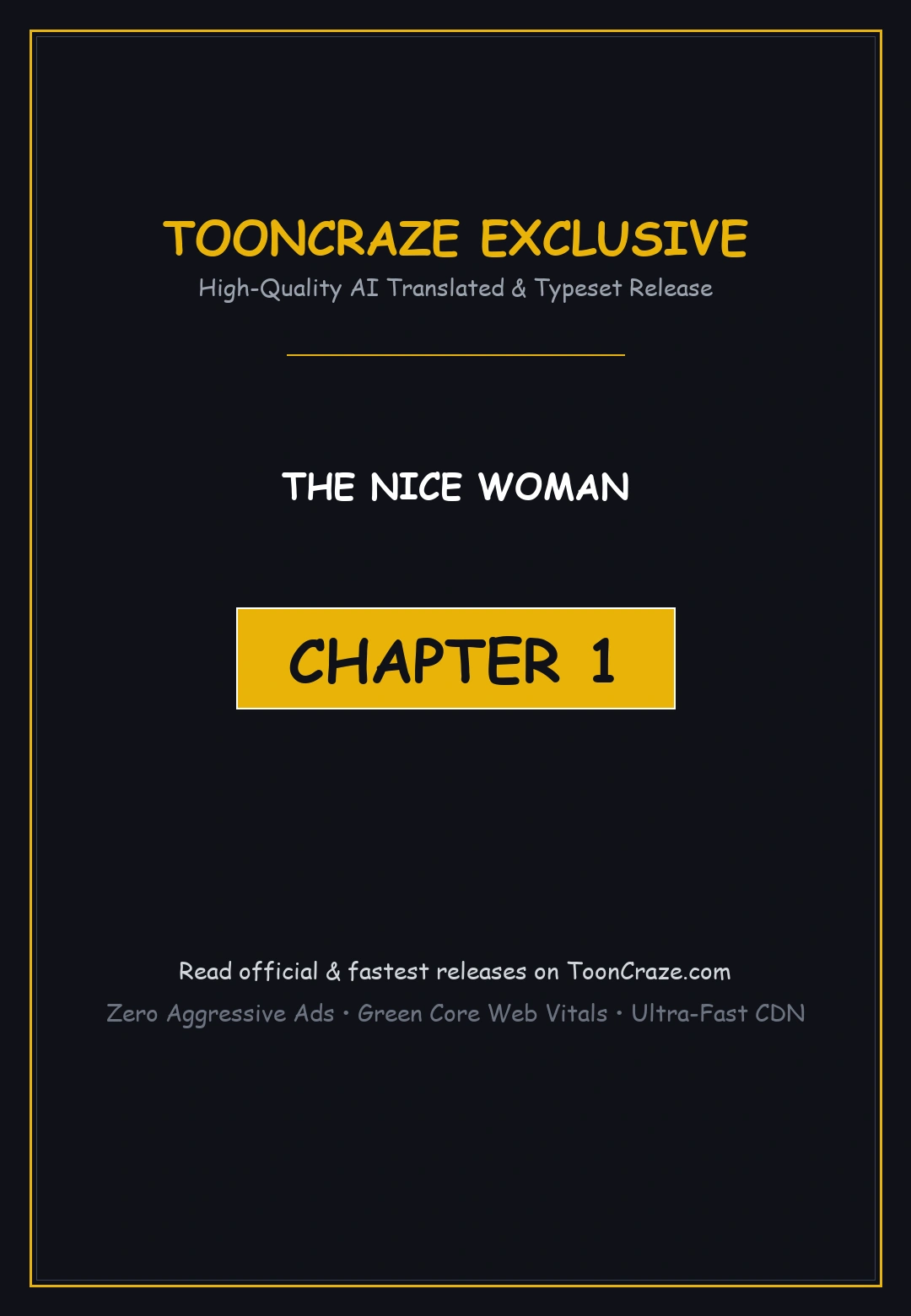 The Nice Woman Episode 1 - Page 1