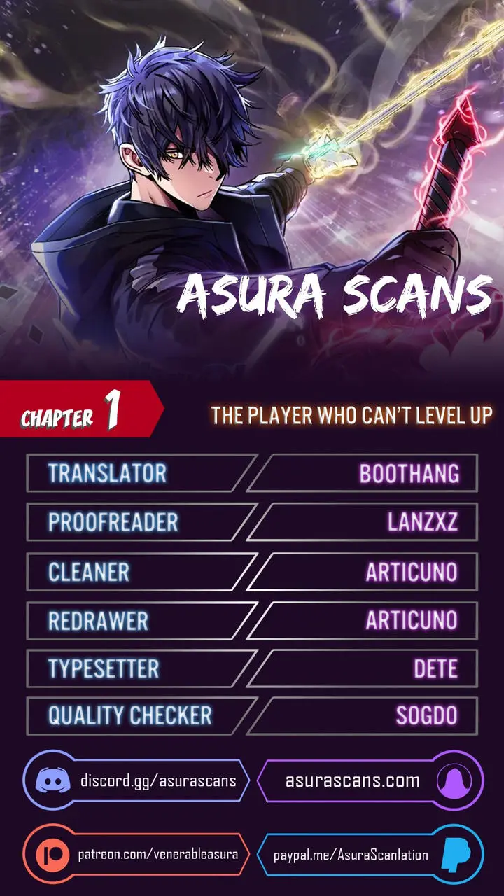 The Player That Can’t Level Up Episode 1 - Page 1