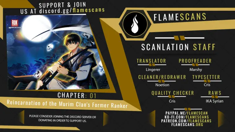 Reincarnation of the Murim Clan’s Former Ranker Episode 1 - Page 1