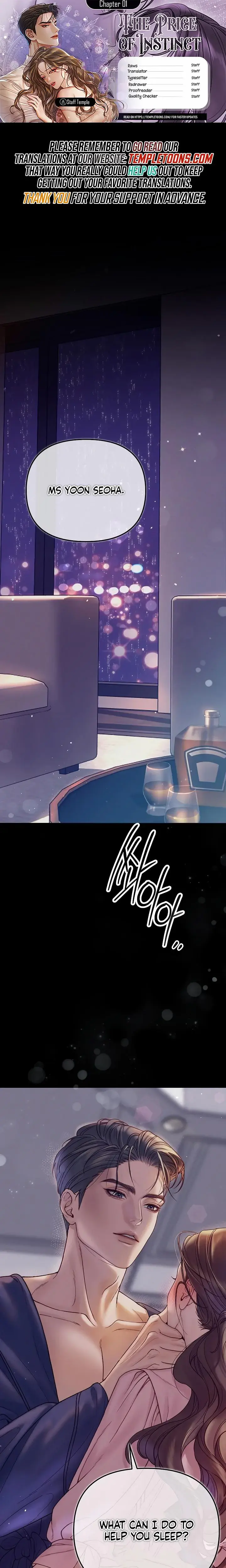 The Price of Instinct Episode 1 - Page 1
