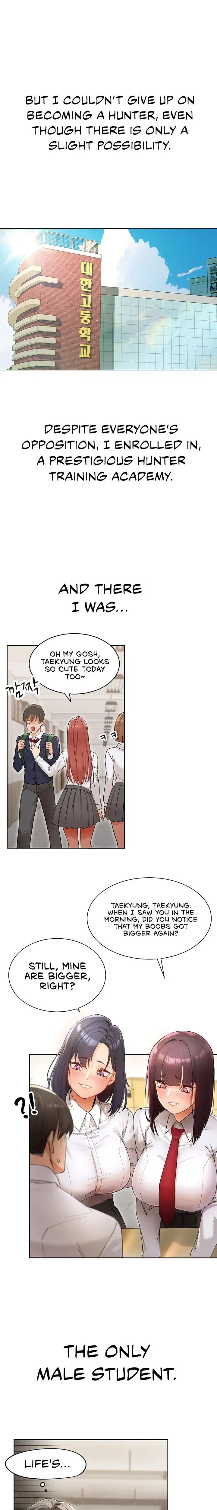 The Protagonist Gets Stronger When He Fucks the Female Hunter Episode 1 - Page 10