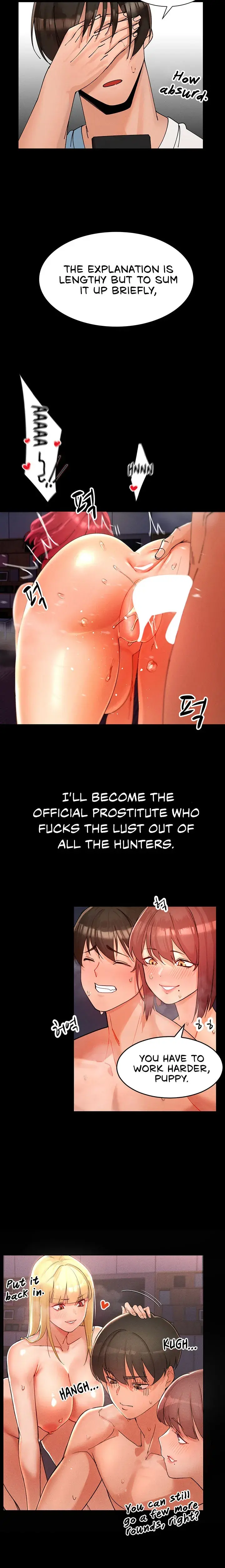 The Protagonist Gets Stronger When He Fucks the Female Hunter Episode 1 - Page 23