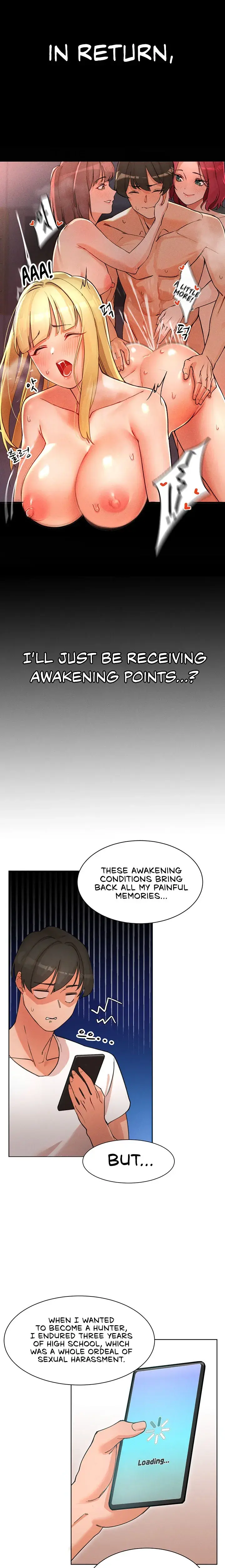 The Protagonist Gets Stronger When He Fucks the Female Hunter Episode 1 - Page 24