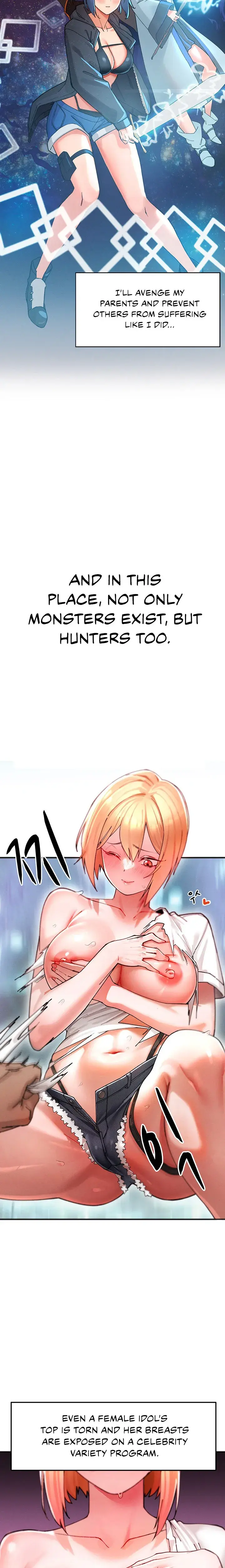 The Protagonist Gets Stronger When He Fucks the Female Hunter Episode 1 - Page 6