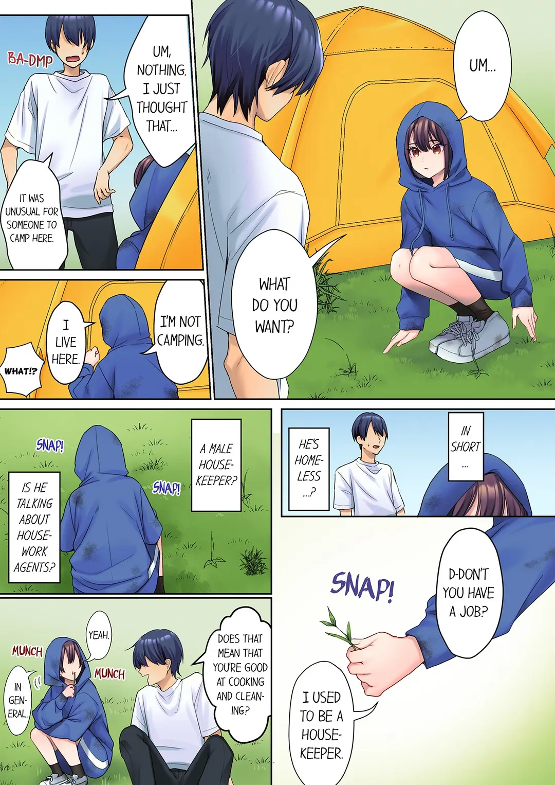 The Quiet Girl’s Erogenous Zone Episode 1 - Page 3