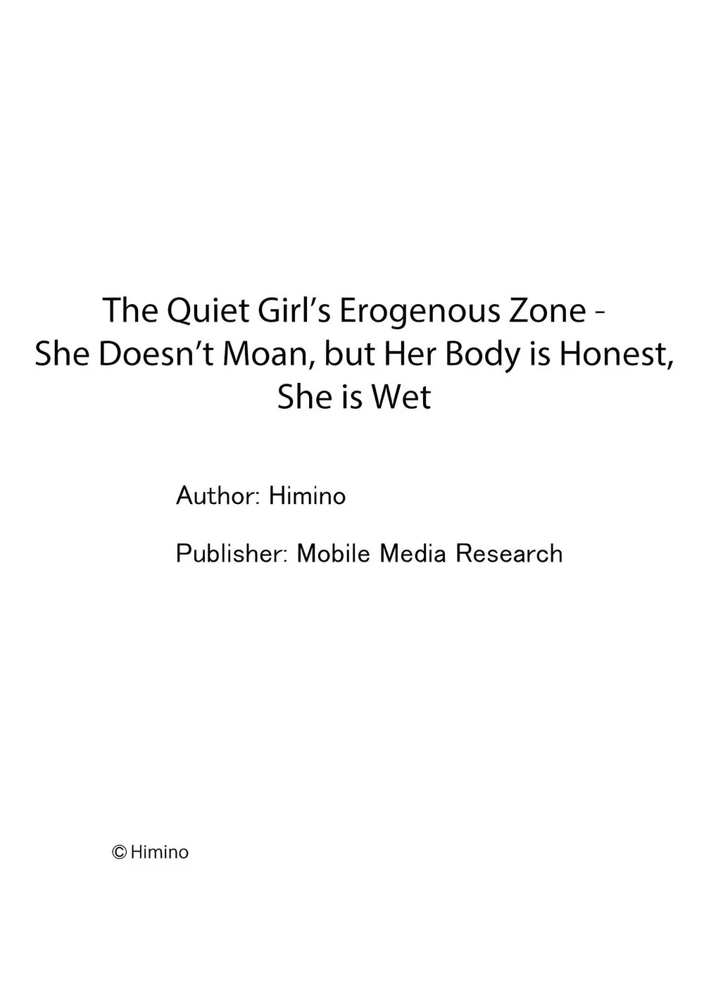 The Quiet Girl’s Erogenous Zone Episode 84 - Page 9