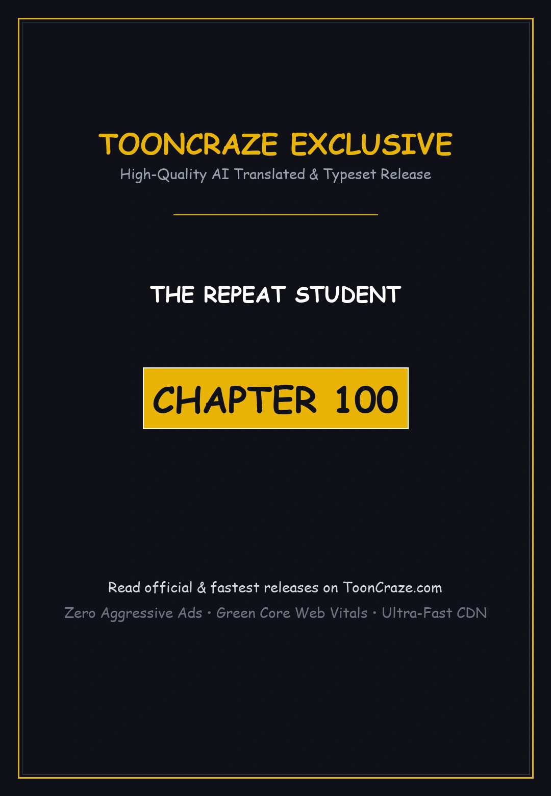 The Repeat Student Episode 100 - Page 1