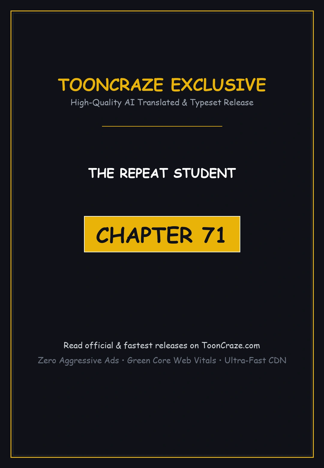 The Repeat Student Episode 71 - Page 1