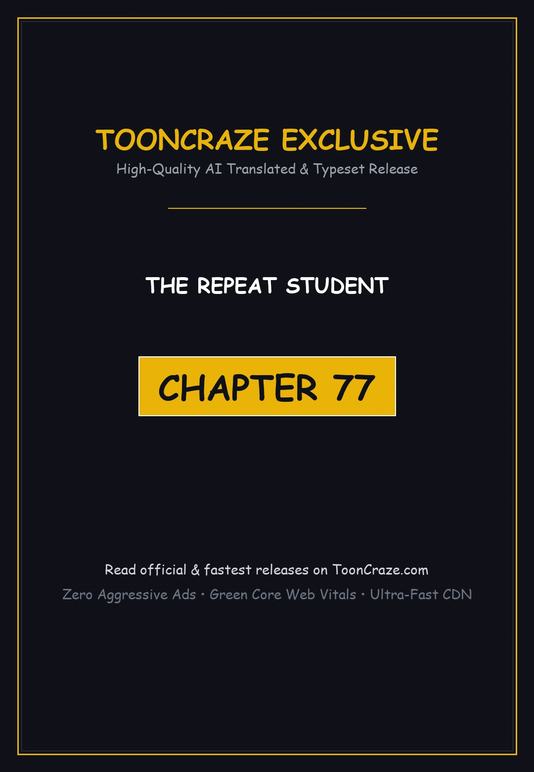 The Repeat Student Episode 77 - Page 1