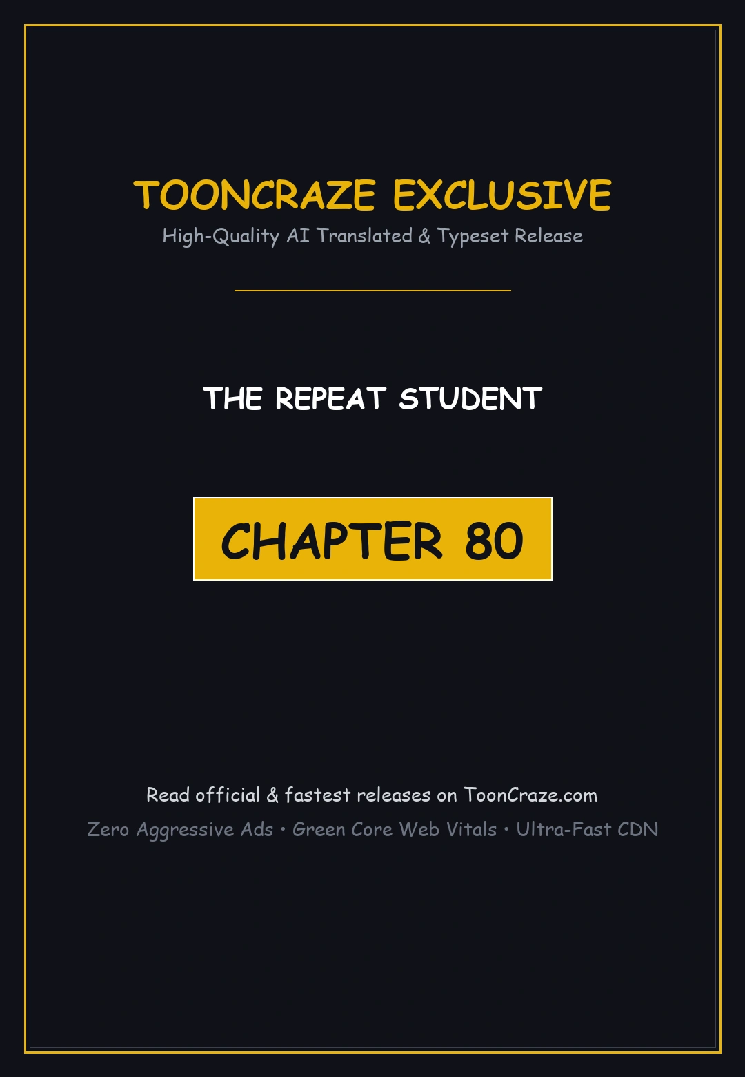 The Repeat Student Episode 80 - Page 1