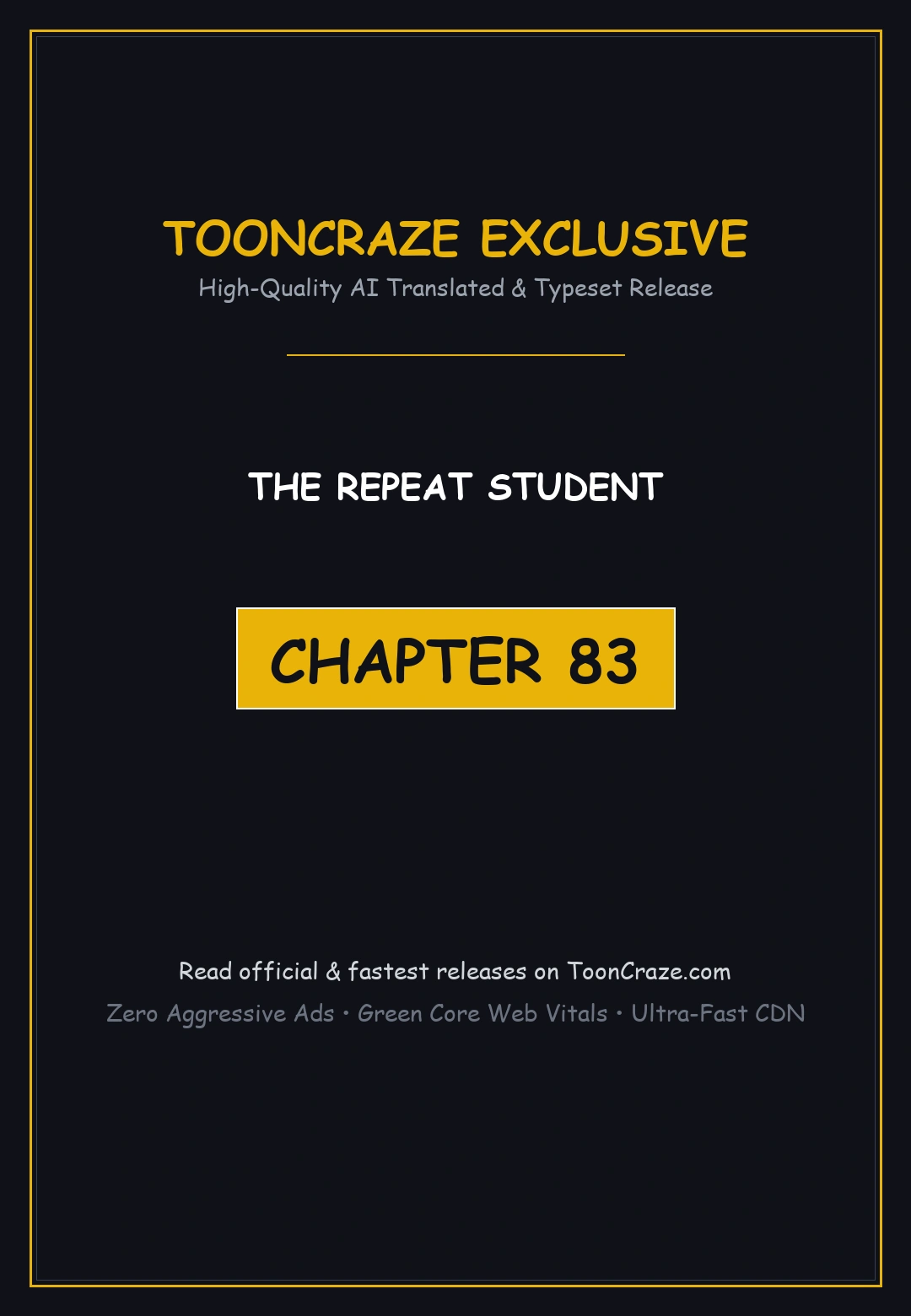 The Repeat Student Episode 83 - Page 1