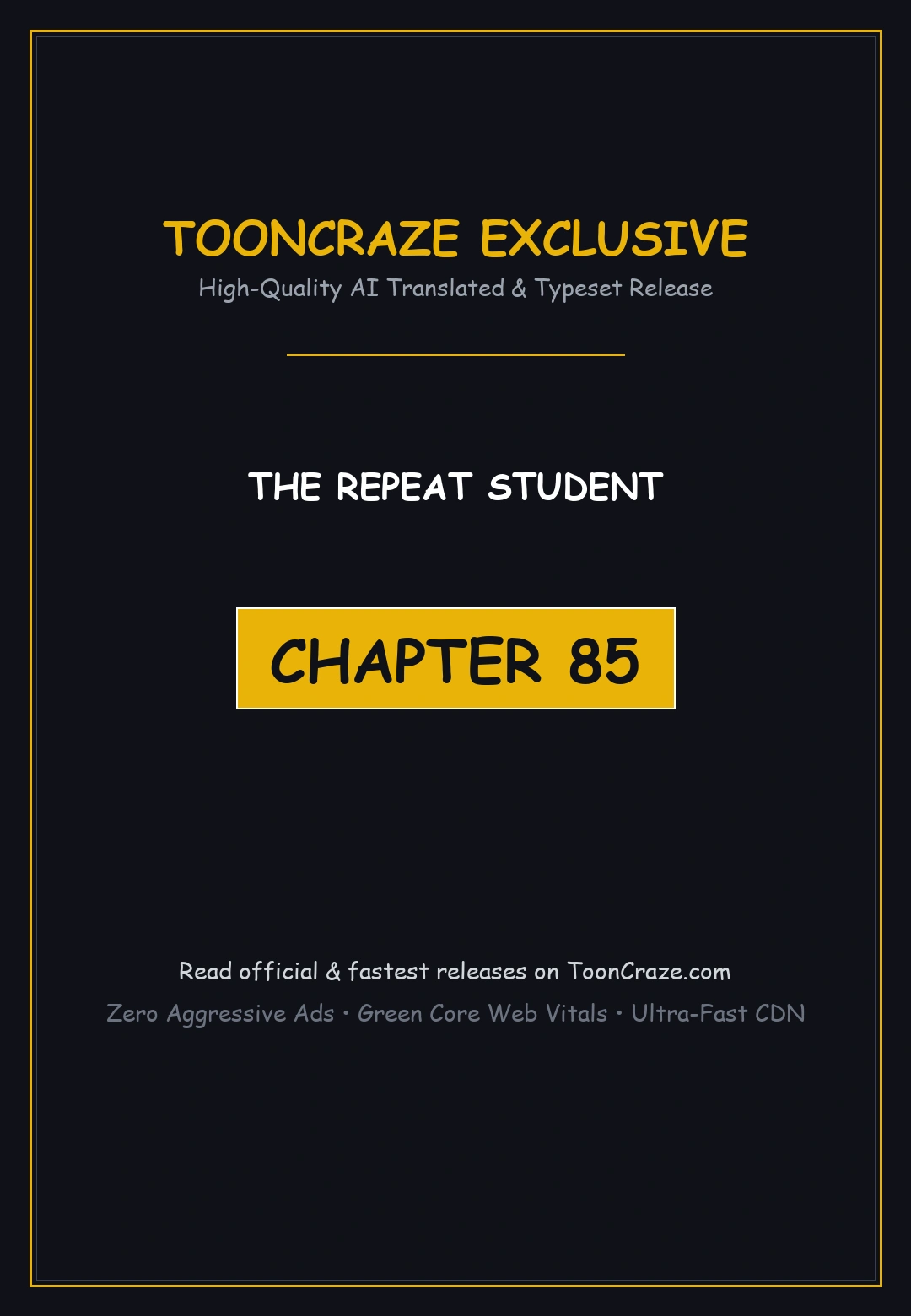 The Repeat Student Episode 85 - Page 1