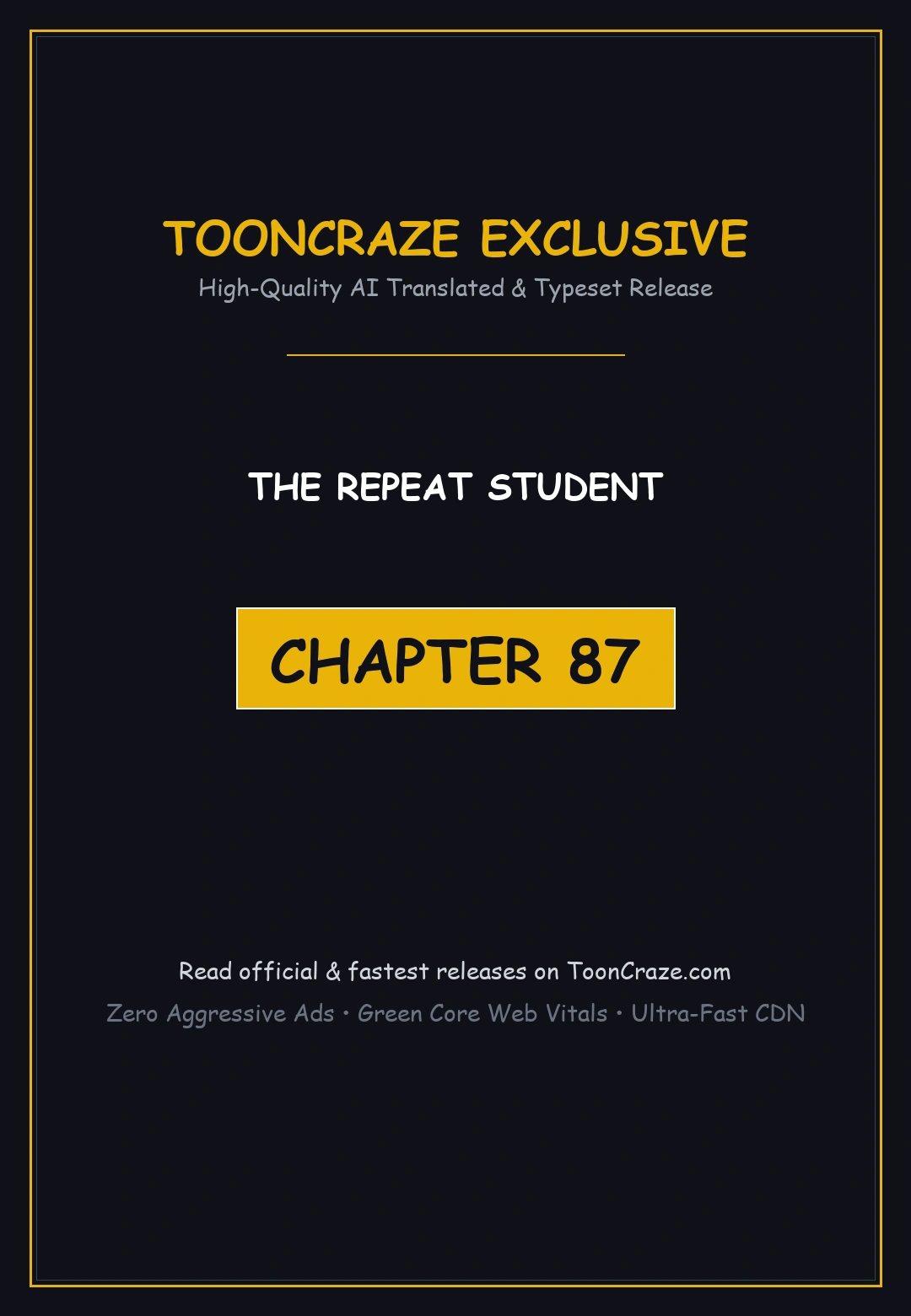 The Repeat Student Episode 87 - Page 1