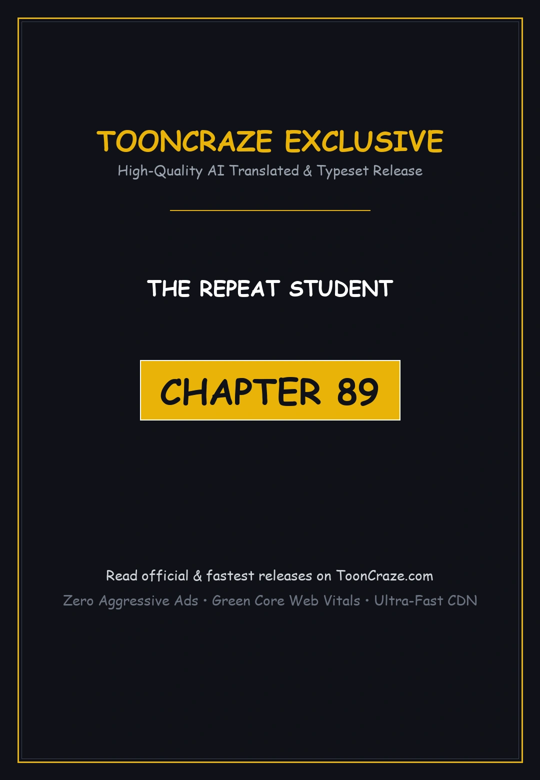 The Repeat Student Episode 89 - Page 1