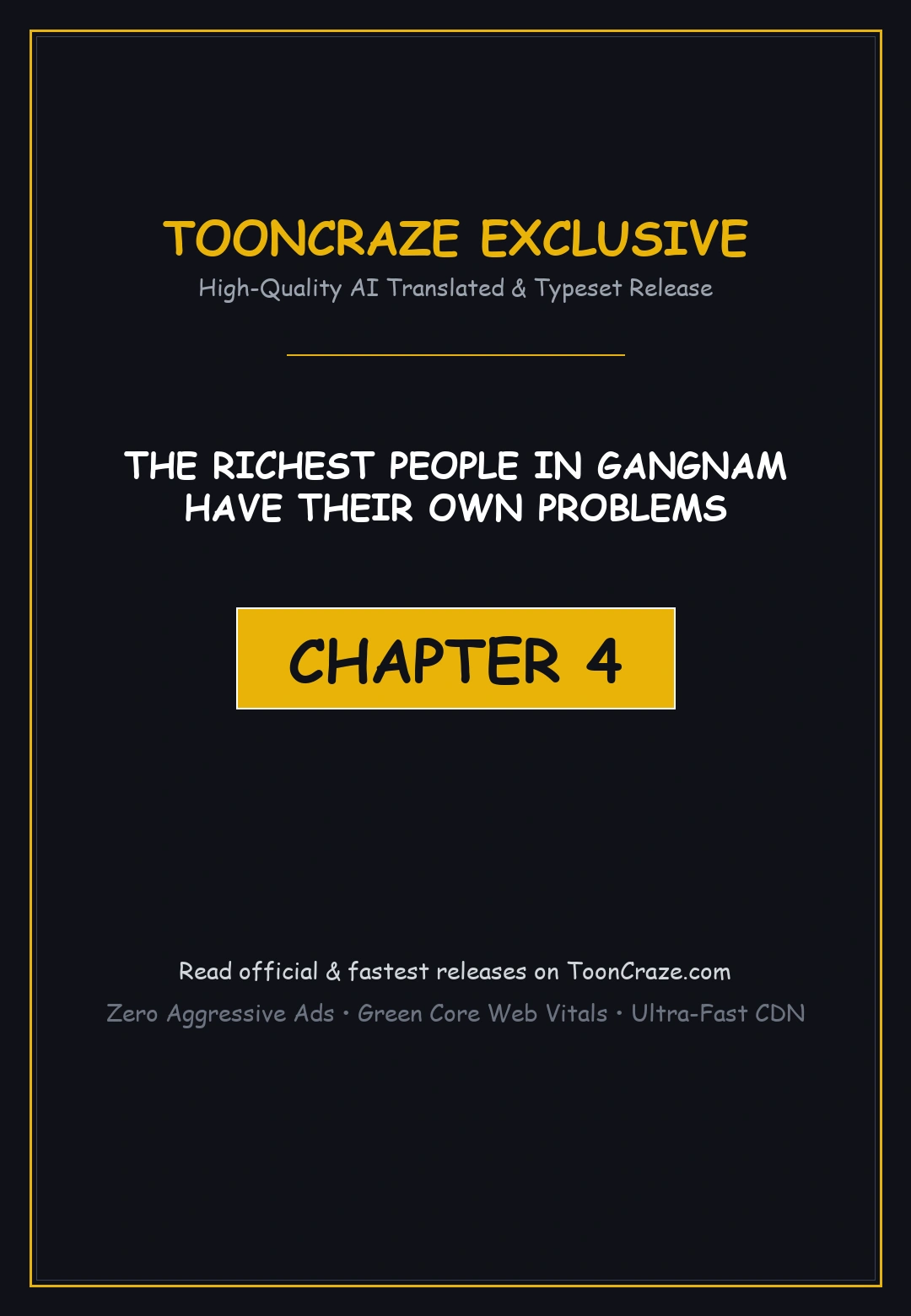 The Richest People in Gangnam have their Own Problems Episode 4 - Page 1