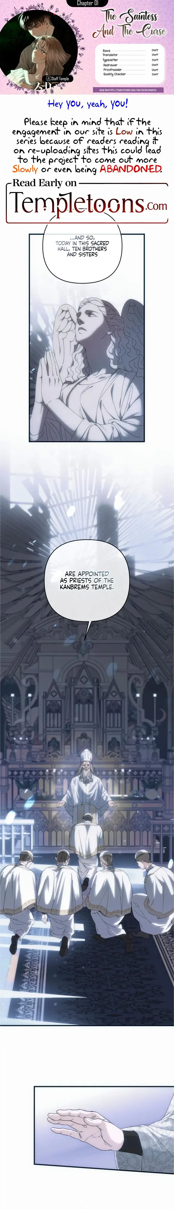 The Saintess And The Curse Episode 1 - Page 1