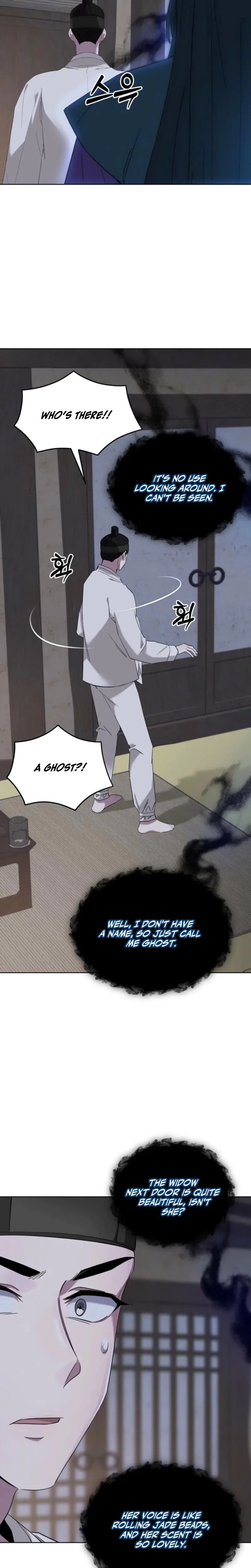 The Scholar, the Widow, and the Strange Things Episode 1 - Page 14