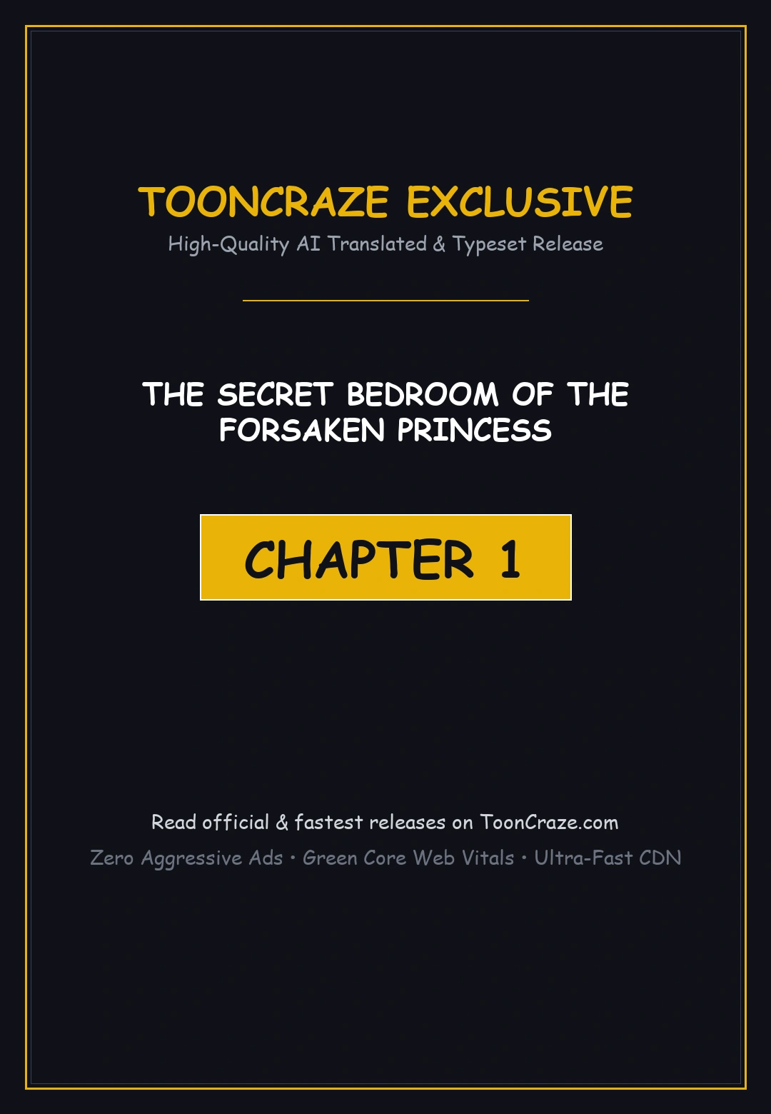 The Secret Bedroom of the Forsaken Princess Episode 1 - Page 1