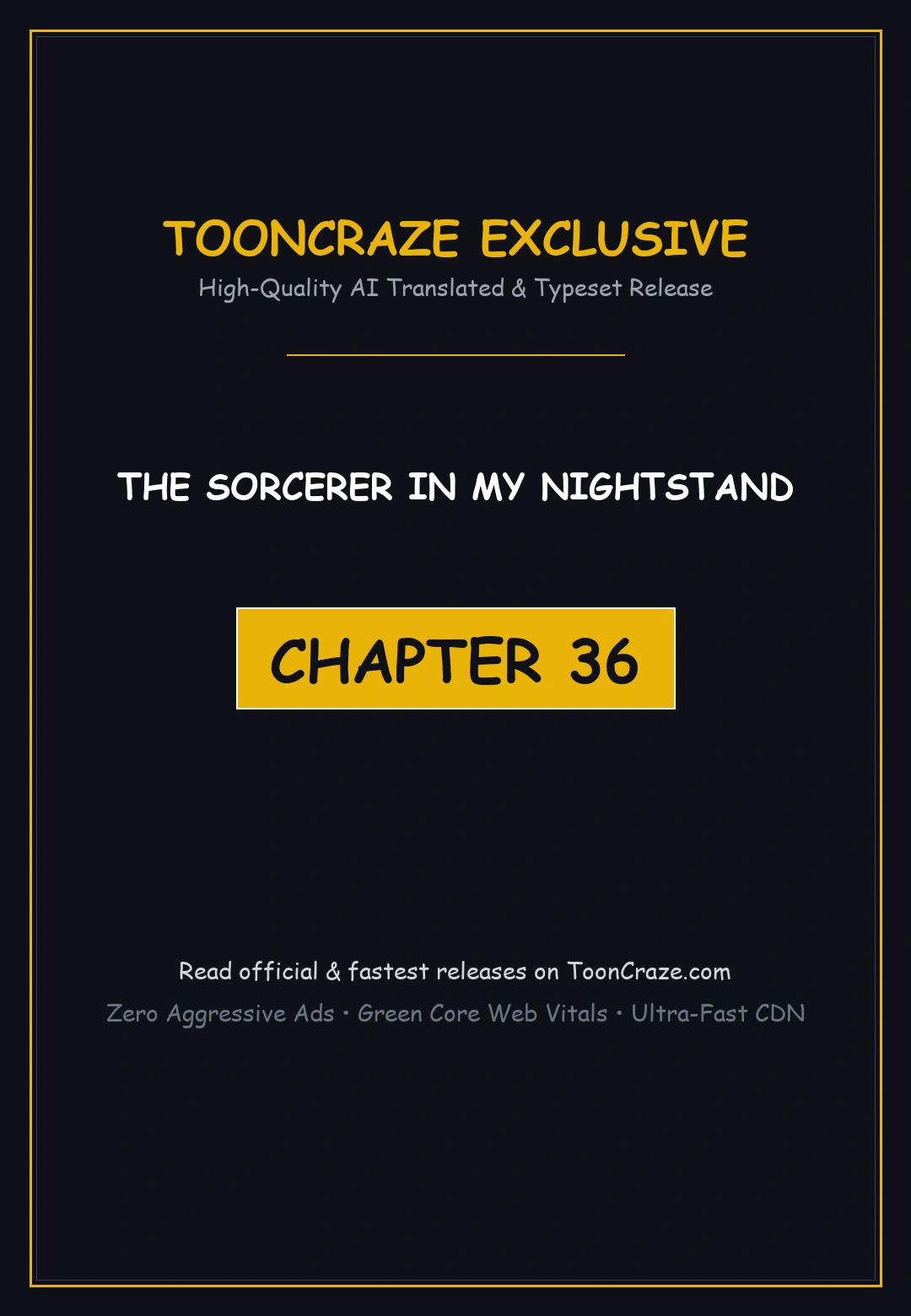The Sorcerer in My Nightstand Episode 36 - Page 1