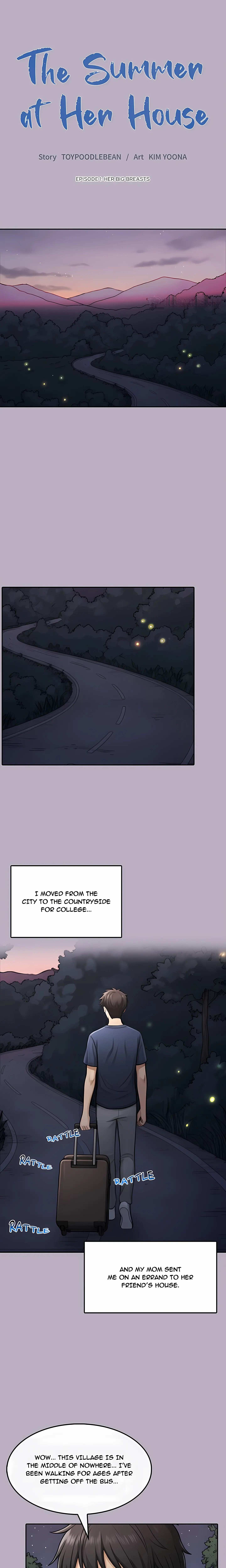 The Summer at Her House Episode 1 - Page 1