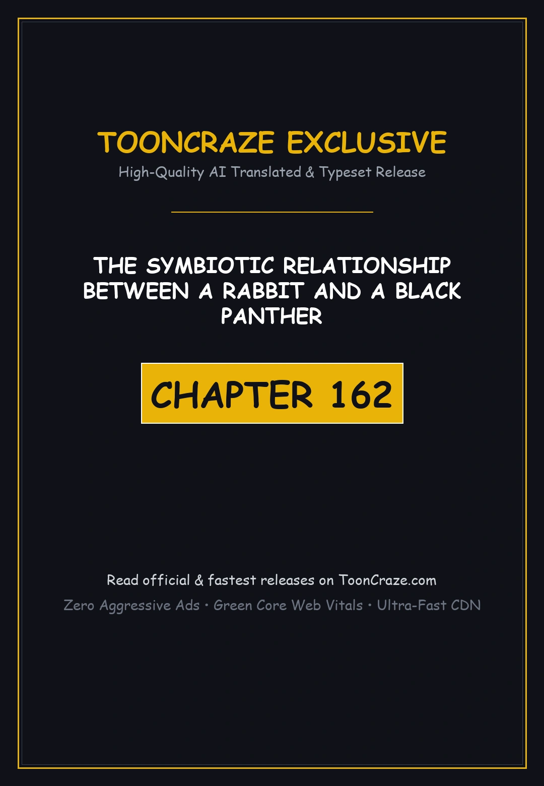 The Symbiotic Relationship Between A Rabbit and A Black Panther Episode 162 - Page 1