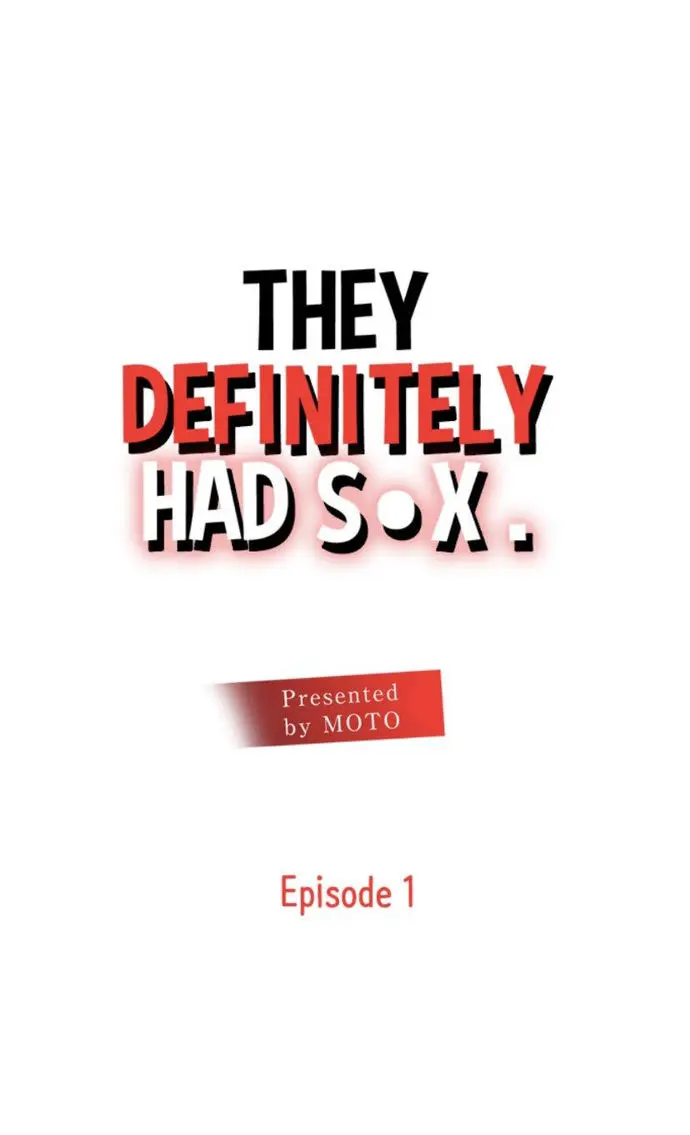 They Definitely Had Sex Episode 1 - Page 1