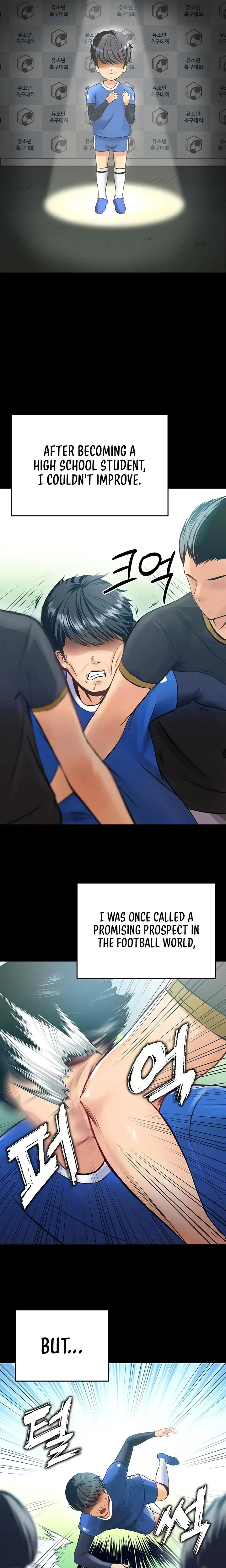 This face genius is good at soccer Episode 1 - Page 13
