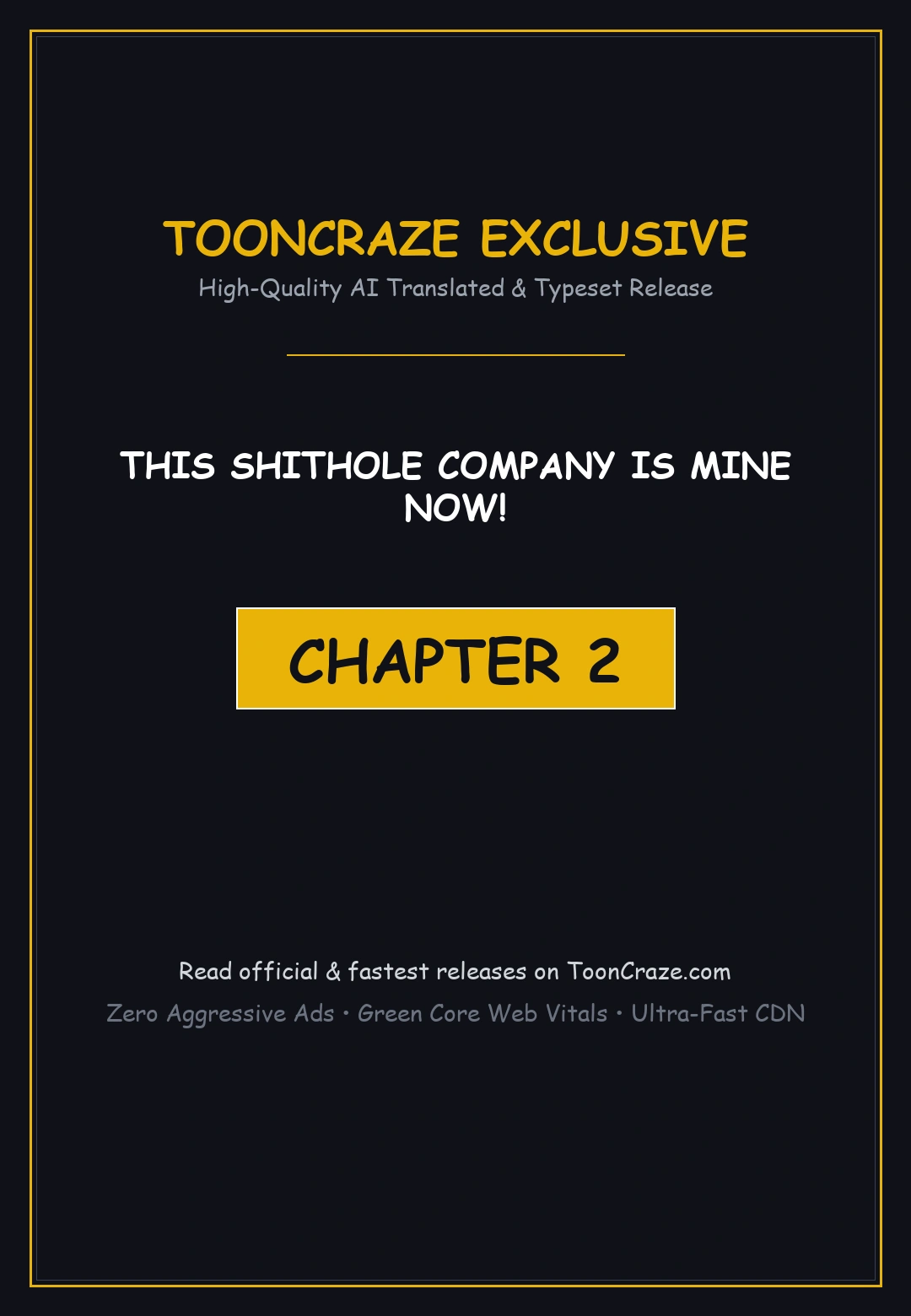 This Shithole Company is Mine Now! Episode 2 - Page 1