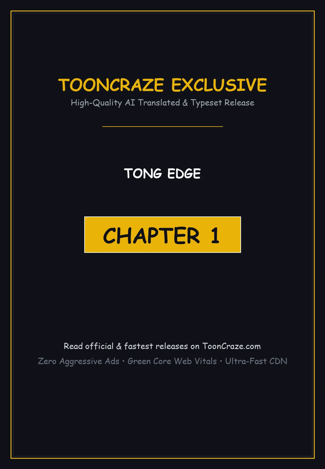Tong Edge Episode 1 - Page 1